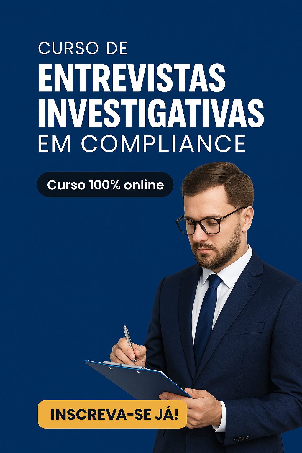  Curso de Entrevistas Investigativas em Compliance